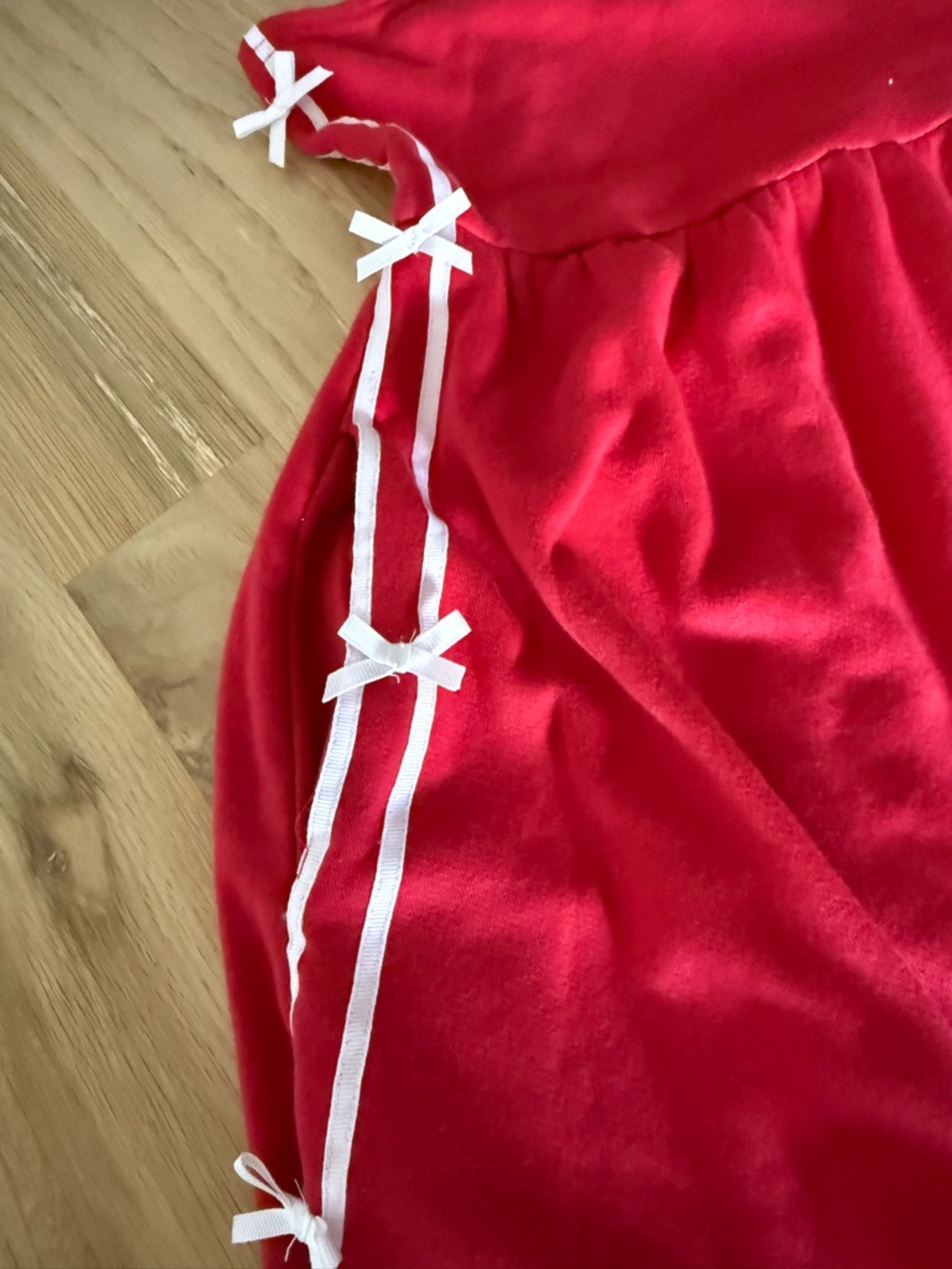 ANTHRO Daily Practice Strapless Side Bow Midi Dress XS - Picture 5 of 7